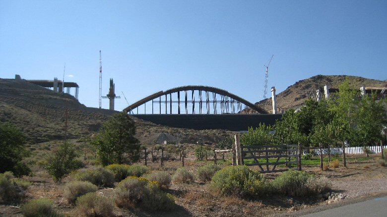Bridge to Nowhere South of Reno, NV on 395 - another example of bureaucracy at it's finest.