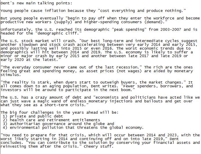 Talking Points