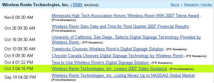 Wireless Ronin