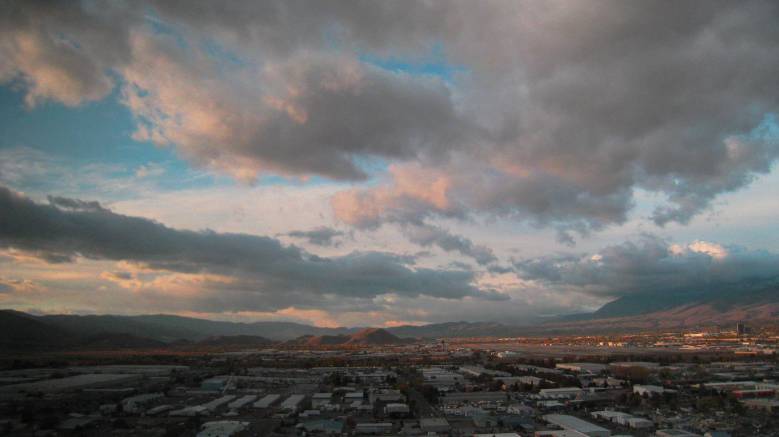 Looking South from John Asquaga's Nugget in Sparks, Nevada