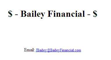 Bailey Financial