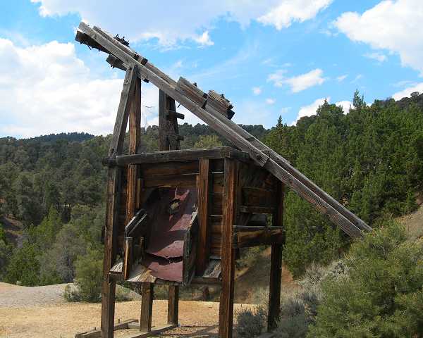 The only other structure in the area.