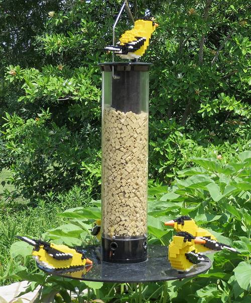 Lego Gold Finches