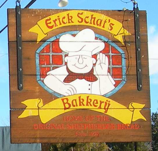 Schatt's Bakkery Sign