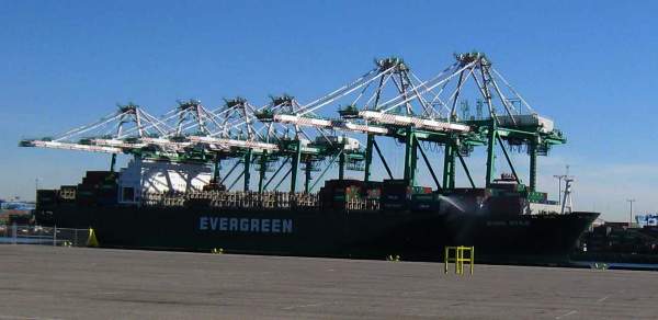 Walking along the pier