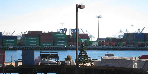 Christmas on the pier.