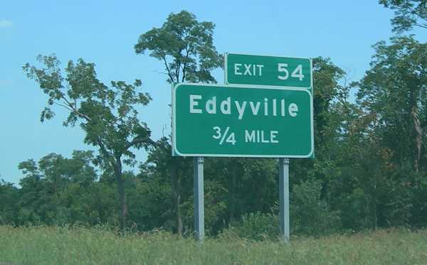 Eddyville Exit