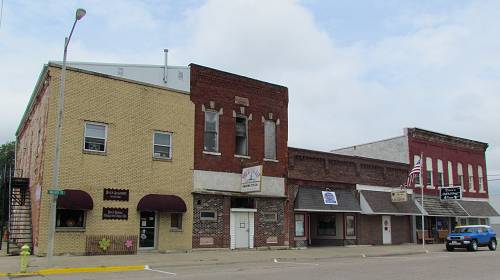 Downtown Eddyville.