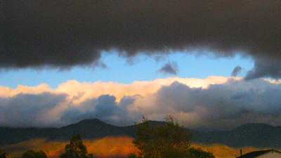 Looking west from Minden