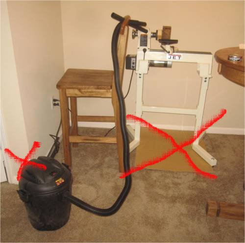 Shop Vac Setup