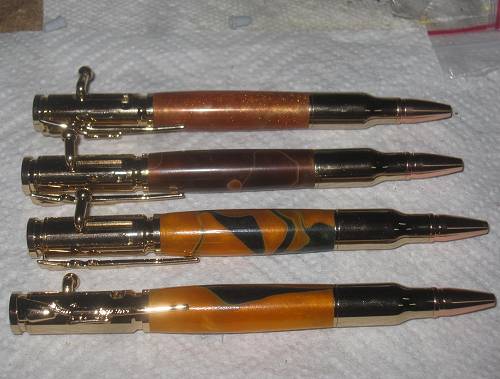 Bolt Action Bullet Pen