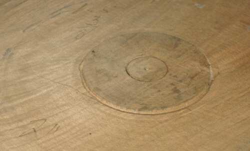 Bowl Bottom, Exact Center